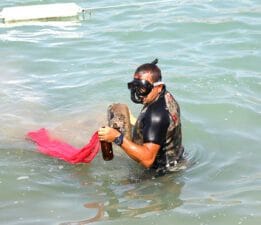 Güvercinlik’te Deniz Dibi Temizliği