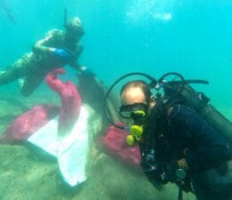 Türkbükü’nde Deniz Dibi Temizliği