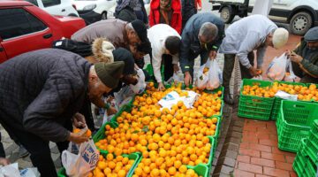 10 ton Bodrum mandalini dağıtıldı