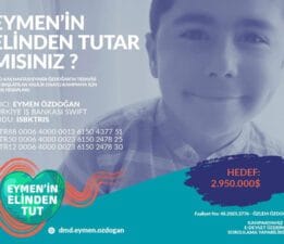 DMD hastası Eymen’e umut olmaya var mısınız?