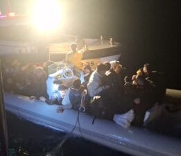 Bodrum açıklarında radara yakalandılar
