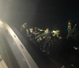 Bodrum açıklarında radara yakalandılar
