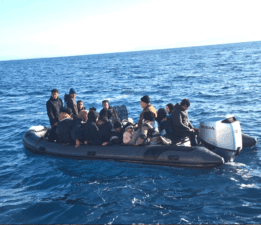 Bodrum açıklarında yakalandılar