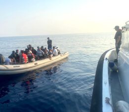 Bodrum açıklarında 37 göçmen kurtarıldı