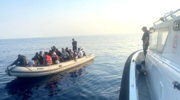 Bodrum açıklarında 37 göçmen kurtarıldı