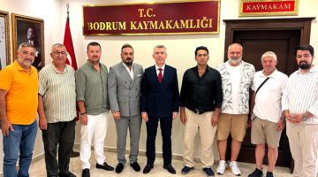 Bodrum Gazeteciler Cemiyeti’nden Kaymakam Sırmalı’ya Ziyaret
