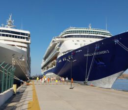 Bodrum’a 2 kruvaziyer ile 2 bin 406 turist geldi