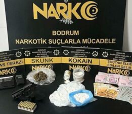 Bodrum’da uyuşturucu operasyonu: 8 tutuklama