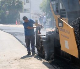 Bodrum’un yolları asfaltlanıyor