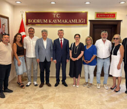 Metin Ergun Bodrum’da bir dizi ziyaret gerçekleştirdi