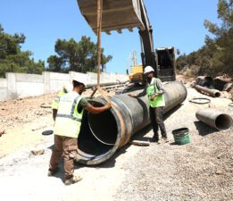 Bodrum’un Patlayan Hatlarını Büyükşehir Yeniliyor