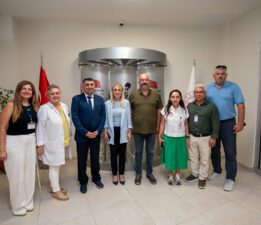 Bodrum Devlet Hastanesi’ni ziyaret etti