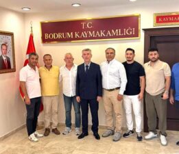 Yalıkavakspor’dan Kaymakam Ali Sırmalı’ya ziyaret