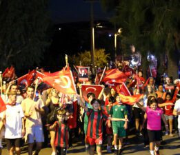 Bodrum’un Dört Bir Yanında Zafer Bayramı coşkusu