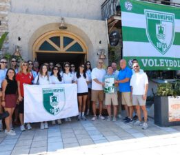 Bodrumspor Voleybol takımı moral kahvaltısında buluştu