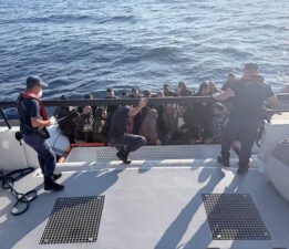 Bodrum açıklarında yakalandılar