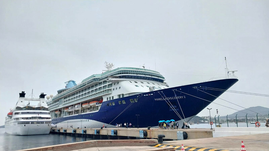 Marella Discovery 2 ile Star Legend Bodrum’a geldi