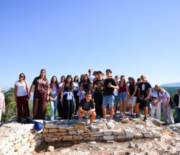 Erasmus Öğrencileri Pedasa Antik Kenti’ni Keşfetti