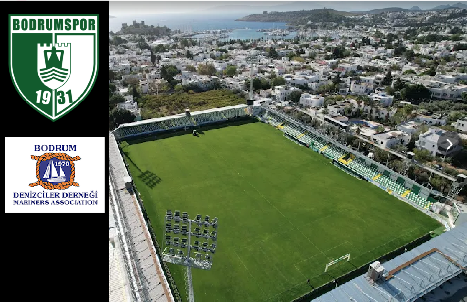 Denizcilerden Bodrum FK’ye Tribün Desteği