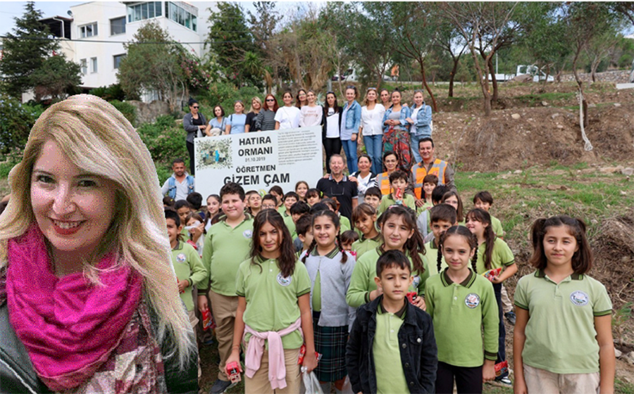 Gizem Çam anısına fidanlar dikildi