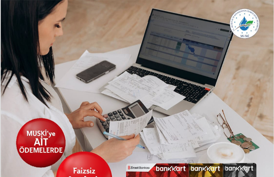 MUSKİ’den Su Fatura Ödemelerinde 4 Taksit İmkânı