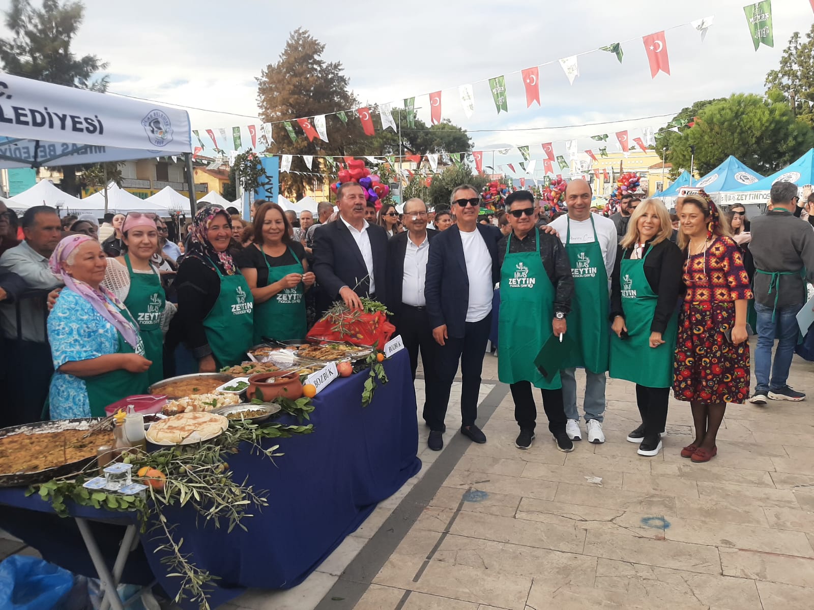 Kardeş Kentte Zeytin Hasat Şenliği