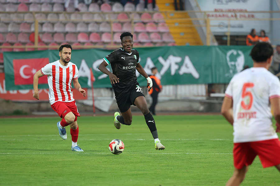 Bolu deplasmanından puansız döndü