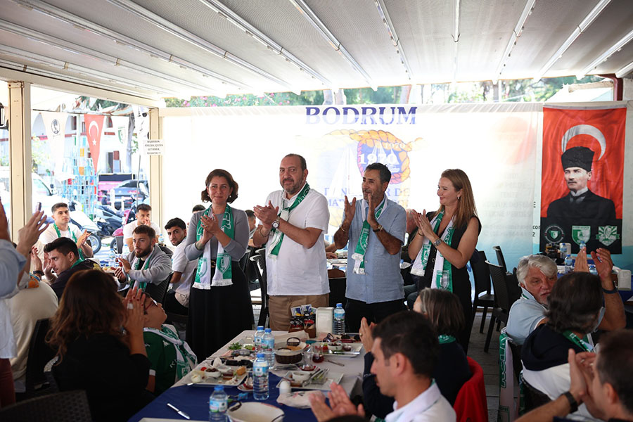 300 denizci Bodrum FK’ya tribünden destek verecek