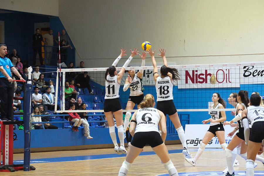 Bodrum’un İncileri, Vestel Manisa’ya yenildi