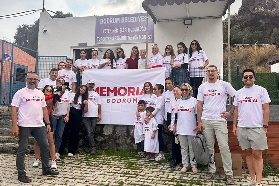 Memorial Bodrum’dan Turgutreis Barınağı’na Anlamlı Ziyaret