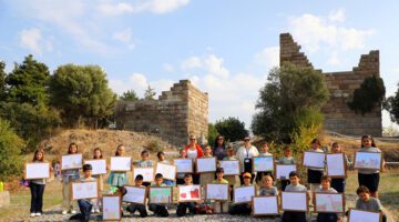 Çocuklar Arkeoloji ve Sanatla Buluştu