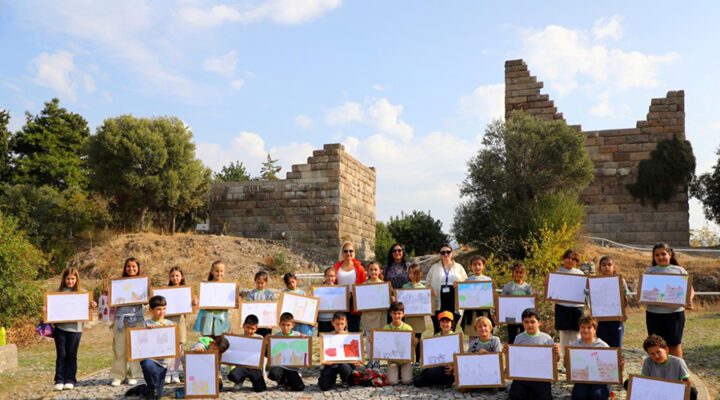 Çocuklar Arkeoloji ve Sanatla Buluştu