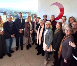 Mevlana’nın 22. kuşaktan torunu Esin Çelebi Bayru’nun Bodrum ziyareti