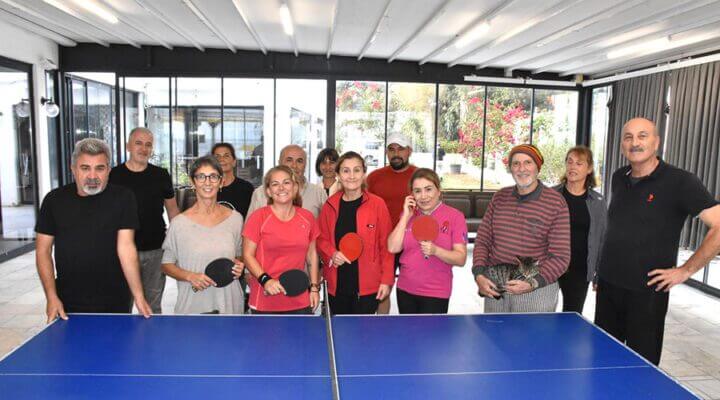 Bodrum’da masa tenisine ilgi artıyor