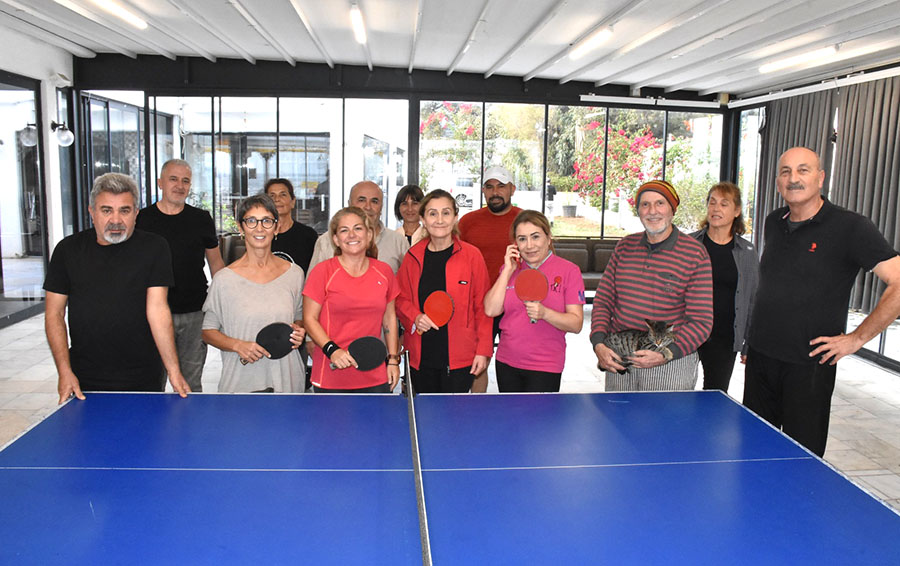 Bodrum’da masa tenisine ilgi artıyor