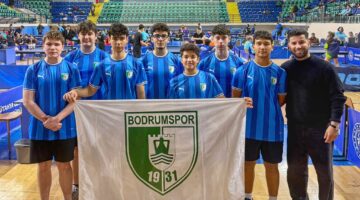 Bodrumspor Masa Tenisi Kütahya’da grup birincisi oldu