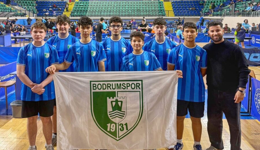 Bodrumspor Masa Tenisi Kütahya’da grup birincisi oldu