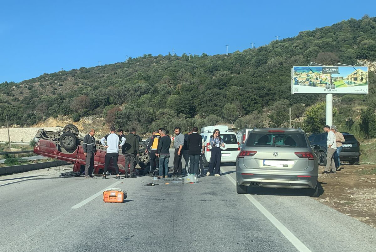 Ağır yaralanan sürücü hayata tutunamadı