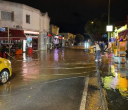 Sağanak hayatı olumsuz etkiledi