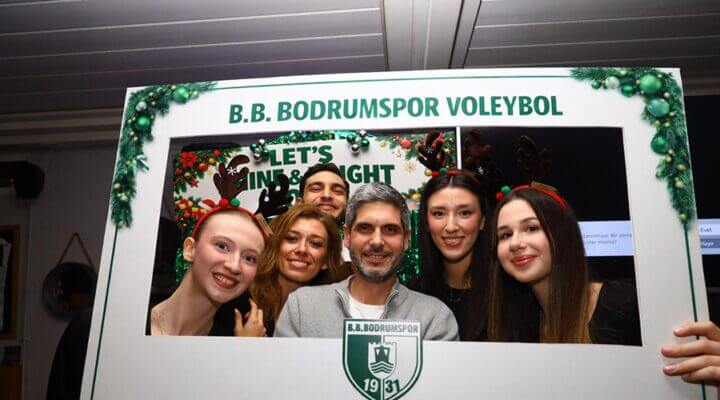 Yeni yıl etkinliğinde moral depoladılar