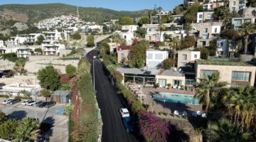 Bodrum’da üstyapı çalışmaları hız kazandı