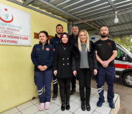 Bodrum’a yaz öncesi 5 yeni ambulans takviyesi