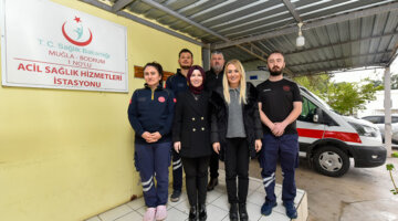 Bodrum’a yaz öncesi 5 yeni ambulans takviyesi