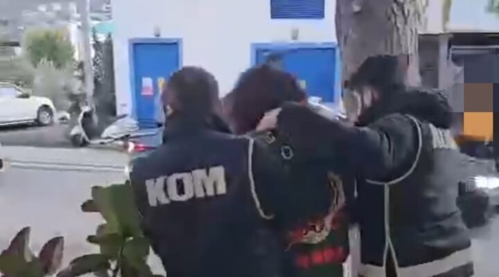 Bodrum’da yakalandı