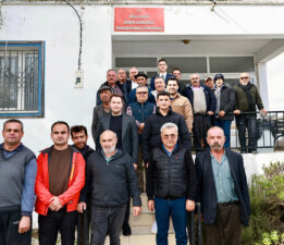 Başkan Mandalinci Pınarlıbelen ve Gökpınar’da