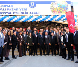 Üç Projenin Toplu Açılışı aynı anda yapıldı