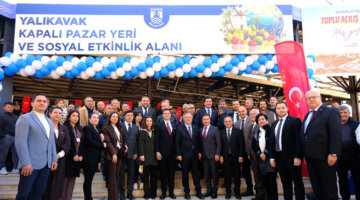 Üç Projenin Toplu Açılışı aynı anda yapıldı