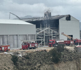 Milas OSB’de Korkutan Yangın