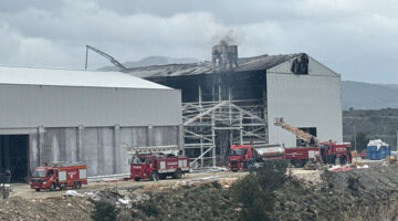 Milas OSB’de Korkutan Yangın