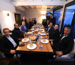İftar Sofrasında spor konuşuldu